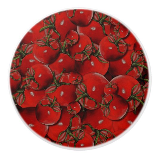 Tomaten Knobs & Pulls Keramische Knop (Voorkant)