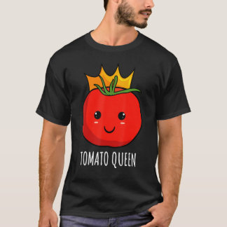 Tomaten Koningin Groente Vegan Tuinier Vegetariër T-shirt