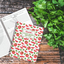 Tomaten met Cilantro Plant-gebaseerde Recipes op m Notitieboek