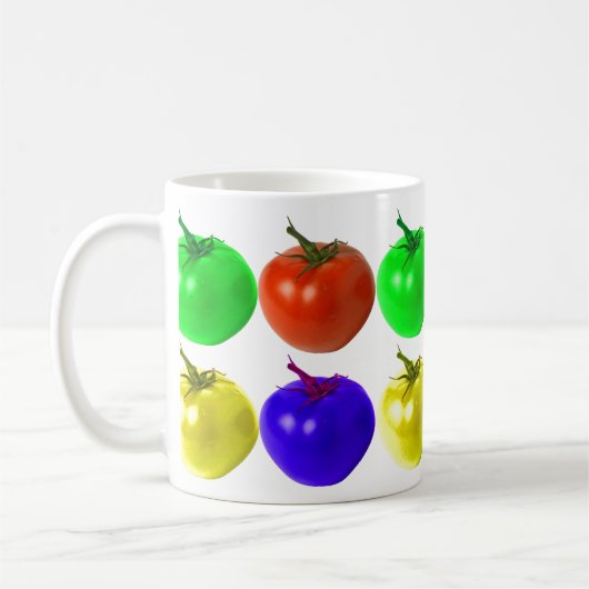 Tomaten - Mok thee/koffie (Links)
