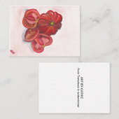 Tomaten Notitiekaartje (Voorkant / Achterkant)