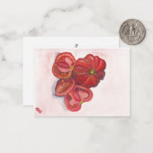 Tomaten Notitiekaartje (Voorkant / Achterkant in situ)