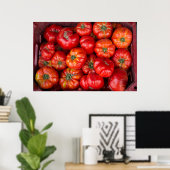 Tomaten op de markt poster (Thuiskantoor)