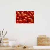 Tomaten op de markt poster (Keuken)