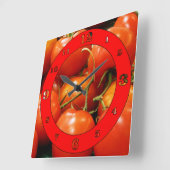 Tomaten op de Wijnstok Vierkante Klok (Hoek)
