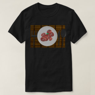 Tomaten op een bord T-shirt