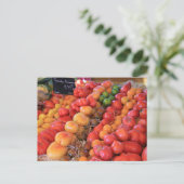 Tomaten op een Franse markt Briefkaart (Staand voorkant)