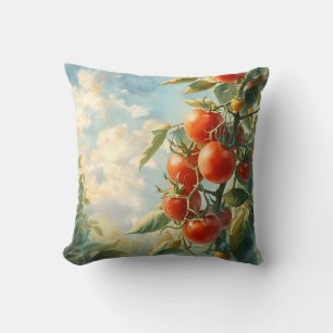tomaten op een wijnstok kussen