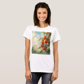  tomaten op een wijnstok t-shirt (Voorkant volledig)
