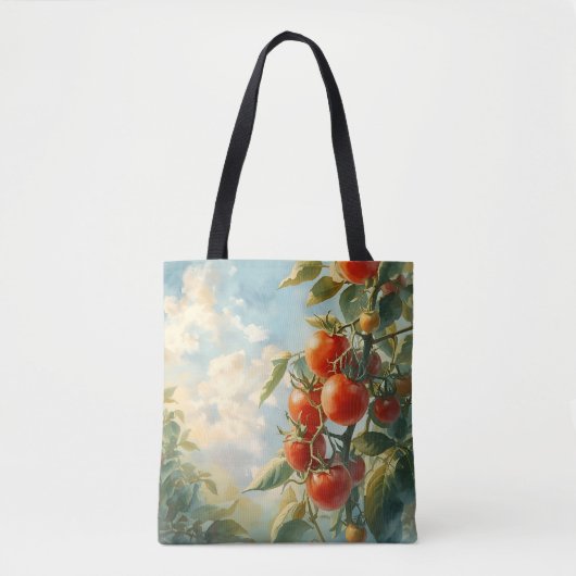  tomaten op een wijnstok tote bag (Voorkant)