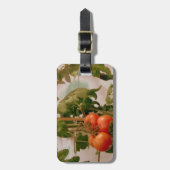 Tomaten op wijn bagagelabel (Voorkant verticaal)