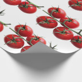 Tomaten op wijn cadeaupapier (Hoek)