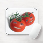 Tomaten op zoete basis muismat (Met muis)