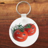 Tomaten op zoete basis sleutelhanger (Voorkant)