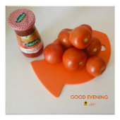 TOMATEN & PASTA ARRANGEMENT PERFECT POSTER (Voorkant)