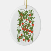 Tomaten Patroon Keramisch Ornament (Rechts)