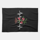 Tomaten Plant hartslag Theedoek (Horizontaal)