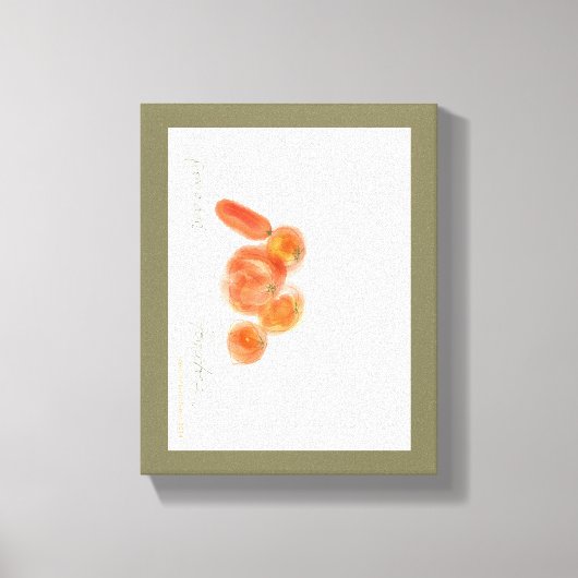 Tomaten/Pomodori Canvas Afdruk (Voorkant)