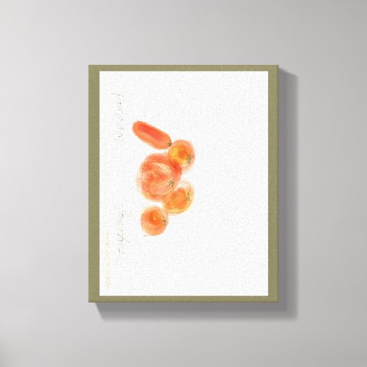Tomaten/Pomodori Canvas Afdruk (Voorkant)
