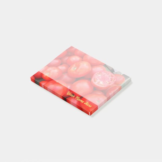 Tomaten Post Opmerking Post-it® Notes (Schuin)