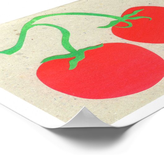 Tomaten Poster (Hoek)
