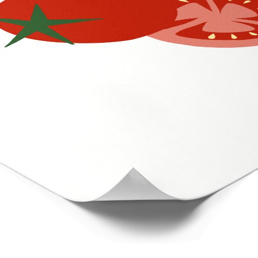 Tomaten Poster (Hoek)