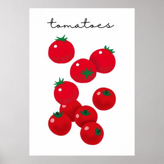 Tomaten Poster (Voorkant)