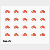 Tomaten Ronde Sticker (Vel)