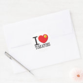 Tomaten Ronde Sticker (Envelop)