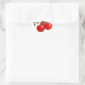 Tomaten Ronde Sticker (Tas)