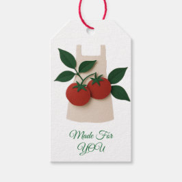 Tomaten Schort Voor Jou Cadeaubijsluiter – Rechtst Cadeaulabel