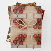 TOMATEN, SIAMESE KAT en BLOEMEN! Cadeaupapier (In situ)