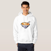 Tomaten Soep Kom met Lepel Hoodie (Voorkant volledig)