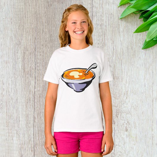 Tomaten Soep Kom met Lepel T-shirt