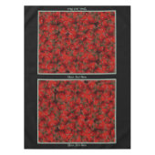 Tomaten Tablecloth - Optionele personalisatie Tafelkleed (Voorkant)
