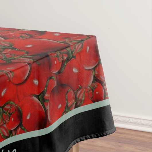 Tomaten Tablecloth - Optionele personalisatie Tafelkleed (Voorbeeld)