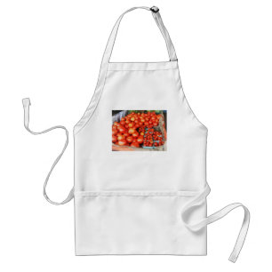 Tomaten te koop standaard schort