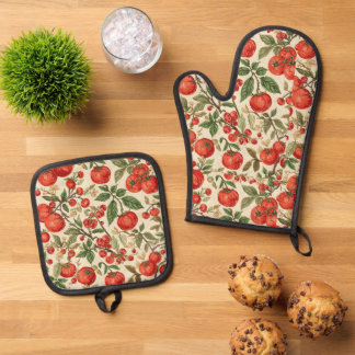 Tomaten Tuin, Thuisgekweekt Ovenwant & Pannenlap Set