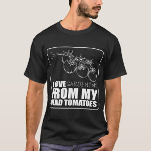Tomaten Uit Mijn Hoofd Grappige Groente Puns Kunst T-shirt