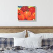 Tomaten uit mijn tuin canvas afdruk (Insitu (Slaapkamer))