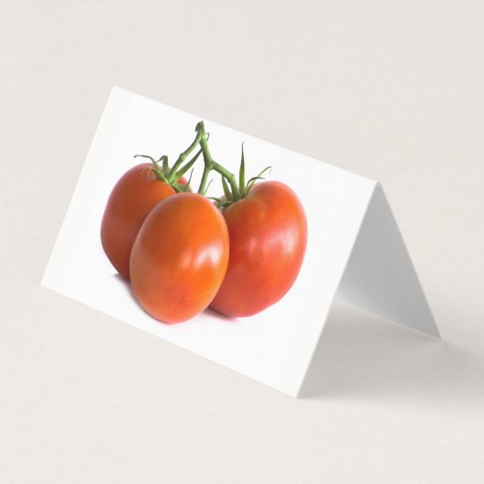 Tomaten Visitekaartje (Voorkant)