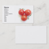 Tomaten Visitekaartje (Voorkant / Achterkant)