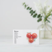 Tomaten Visitekaartje (Staand voorkant)