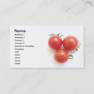 Tomaten Visitekaartje
