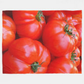 Tomaten Vleece Blanket Fleece Deken (Voorkant (Horizontaal))
