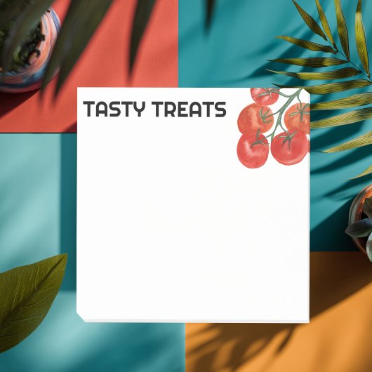 Tomaten Waterverf DOUANE Monogram op maat Post-it® Notes