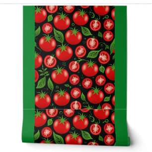 Tomatenbehang voor keuken behang