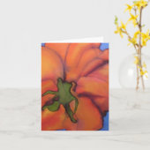 tomatenbriefkaart kaart (Gele Bloem)