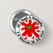 TomatenButton Ronde Button 5,7 Cm (Voorkant /achterkant)