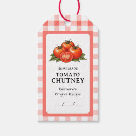 Tomatenchutney Conserve Cadeaulabel
